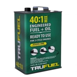 TruFuel Power Equipment Fuel 110-oz 40:1 Ethanol Free Pre-Blended 2-Cycle Fuel