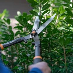 Fiskars Trimmers & Edgers 8-in Steel Standard Hedge Shears -Outdoor Tools & Equipment Fashion Store 14808254