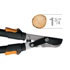 Fiskars Lawn & Garden Hand Tools Power-Lever 25-in Telescoping Steel Bypass Lopper -Outdoor Tools & Equipment Fashion Store 14895846