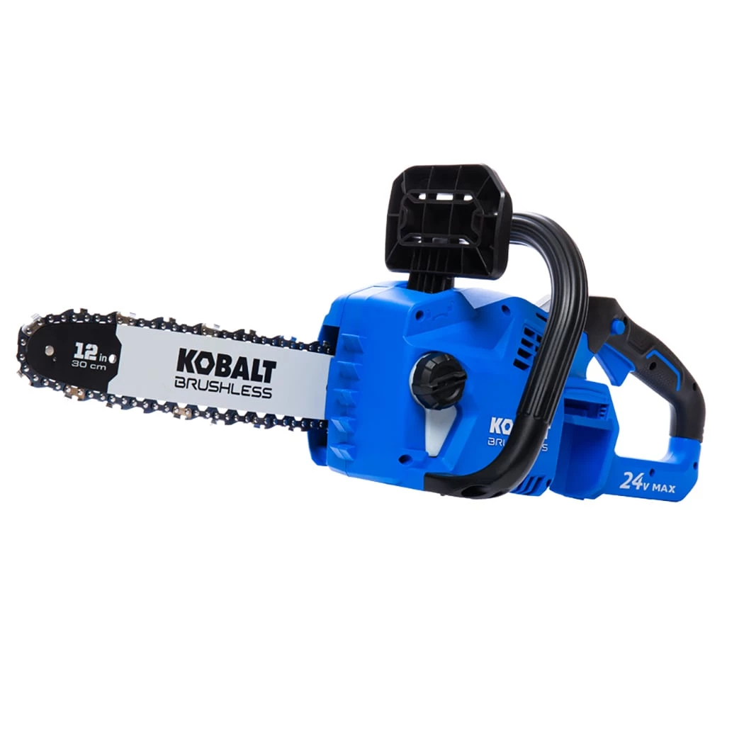 Kobalt Chainsaws & Pole Saws 24-Volt 12-in Brushless Cordless Electric Chainsaw 4 Ah (Battery & Charger Included) 4 Kobalt Chainsaws & Pole Saws 24-Volt 12-in Brushless Cordless Electric Chainsaw 4 Ah (Battery & Charger Included) - Image 4