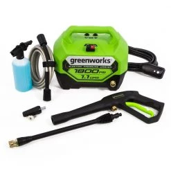 Greenworks Pressure Washers 1800-PSI 1.1-GPM Cold Water Electric Pressure Washer -Outdoor Tools & Equipment Fashion Store 15097958