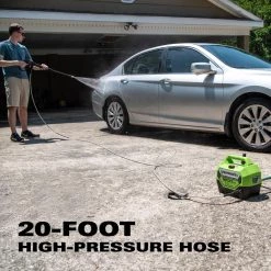 Greenworks Pressure Washers 1800-PSI 1.1-GPM Cold Water Electric Pressure Washer -Outdoor Tools & Equipment Fashion Store 15097961