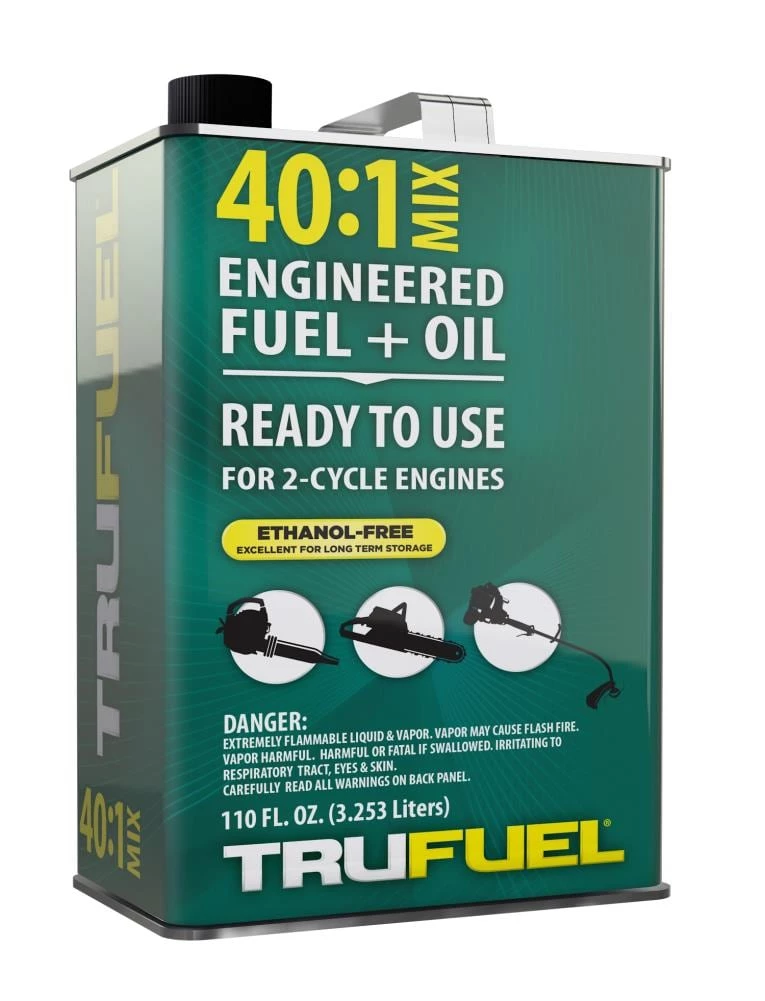 TruFuel Power Equipment Fuel 110-oz 40:1 Ethanol Free Pre-Blended 2-Cycle Fuel 2 TruFuel Power Equipment Fuel 110-oz 40:1 Ethanol Free Pre-Blended 2-Cycle Fuel - Image 2