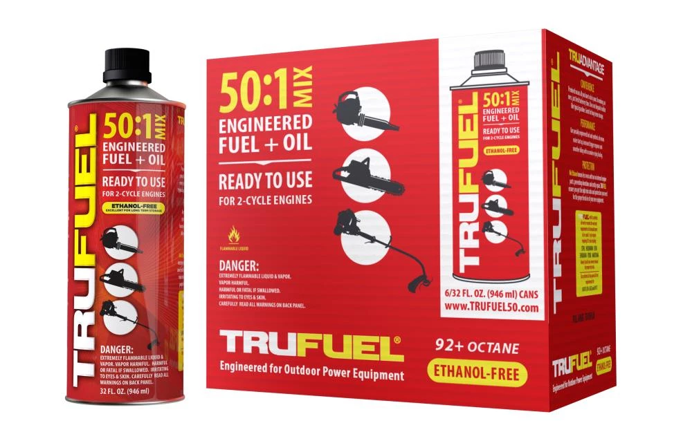 TruFuel Power Equipment Fuel 32-oz 50:1 Ethanol Free Pre-Blended 2-Cycle Fuel 4 TruFuel Power Equipment Fuel 32-oz 50:1 Ethanol Free Pre-Blended 2-Cycle Fuel - Image 4