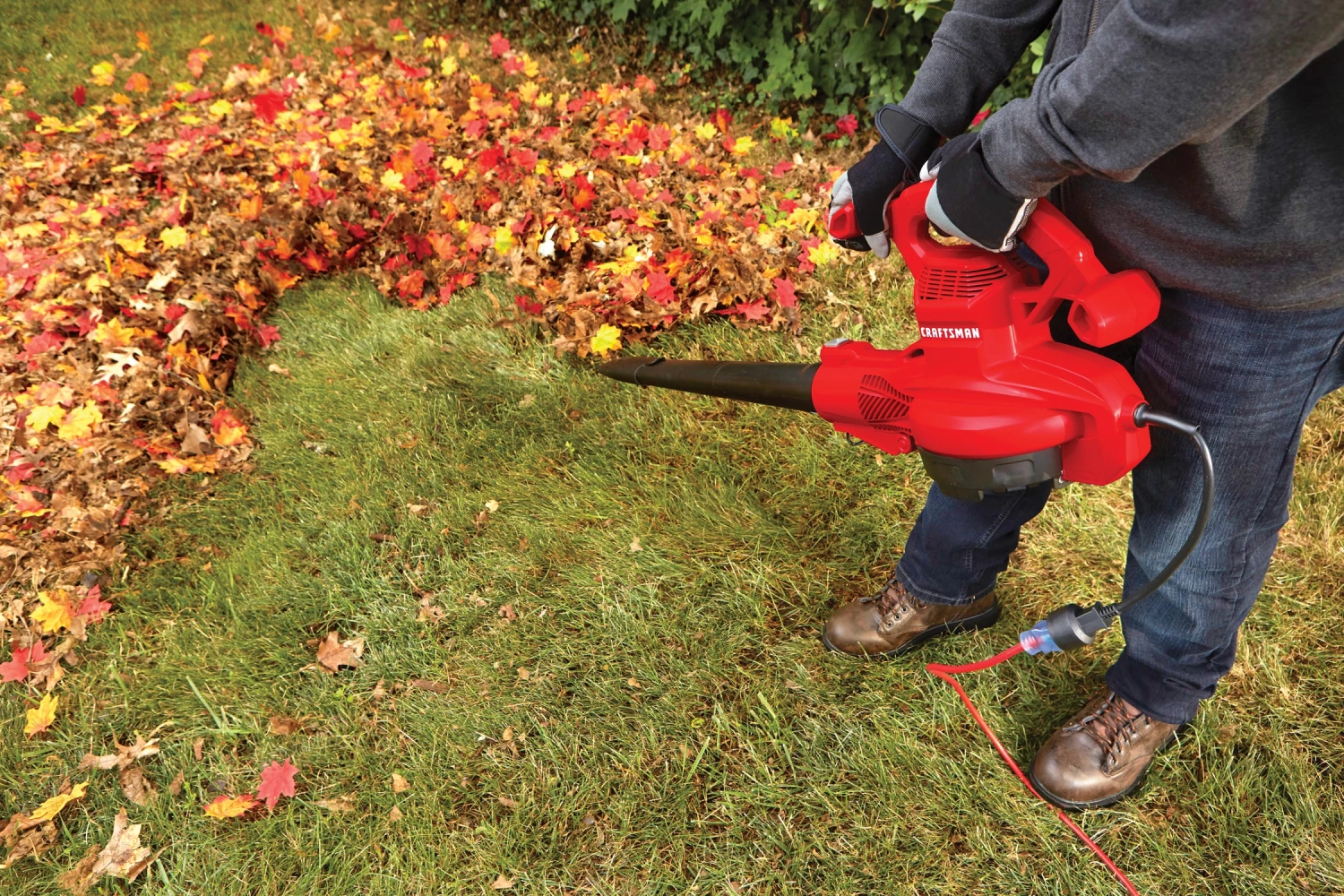 CRAFTSMAN Leaf Blowers 12-Amp 450-CFM 260-MPH Corded Electric Leaf Blower (Vacuum Kit Included) 13 CRAFTSMAN Leaf Blowers 12-Amp 450-CFM 260-MPH Corded Electric Leaf Blower (Vacuum Kit Included) - Image 13