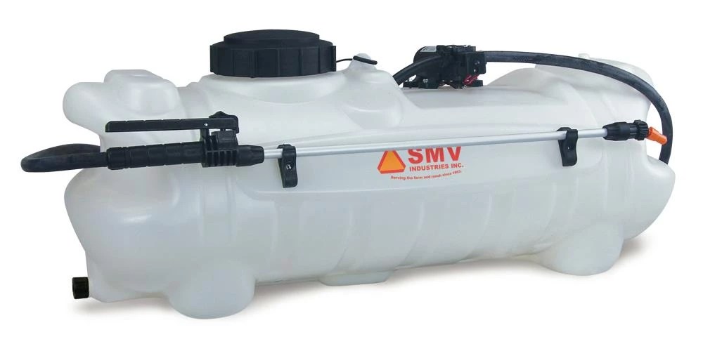 SMV Industries Spreaders & Sprayers 15-Gallon Plastic Pull-Behind Sprayer 1 SMV Industries Spreaders & Sprayers 15-Gallon Plastic Pull-Behind Sprayer