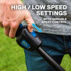 Kobalt Trimmers & Edgers 40-volt Max 15-in Straight Cordless String Trimmer (Tool Only) -Outdoor Tools & Equipment Fashion Store 15662137