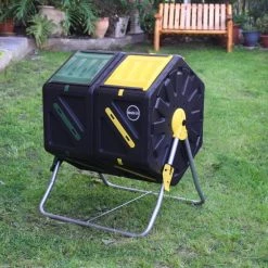 Miracle-Gro Composters & Accessories 18.5 Plastic Tumbler Composter -Outdoor Tools & Equipment Fashion Store 15699710