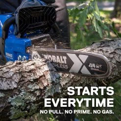 Kobalt Chainsaws & Pole Saws 40-Volt 14-in Brushless Cordless Electric Chainsaw 4 Ah (Battery & Charger Included) 18 Kobalt Chainsaws & Pole Saws 40-Volt 14-in Brushless Cordless Electric Chainsaw 4 Ah (Battery & Charger Included) -Outdoor Tools & Equipment Fashion Store 15925937