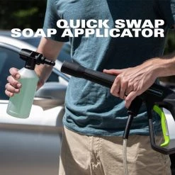 Greenworks Pressure Washers 1800-PSI 1.1-GPM Cold Water Electric Pressure Washer -Outdoor Tools & Equipment Fashion Store 16020832