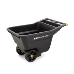 Gorilla Carts Wheelbarrows & Yard Carts 5-cu ft Plastic Yard Cart
