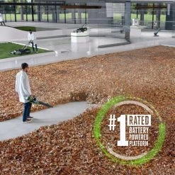 EGO Leaf Blowers POWER+ 56-volt 650-CFM Brushless Handheld Cordless Electric Leaf Blower 5 Ah (Battery & Charger Included) -Outdoor Tools & Equipment Fashion Store 16414863