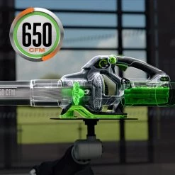 EGO Leaf Blowers POWER+ 56-volt 650-CFM Brushless Handheld Cordless Electric Leaf Blower 5 Ah (Battery & Charger Included) -Outdoor Tools & Equipment Fashion Store 16495563