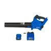 Kobalt Leaf Blowers 24-volt Max 500-CFM Brushless Handheld Cordless Electric Leaf Blower 4 Ah (Battery & Charger Included)