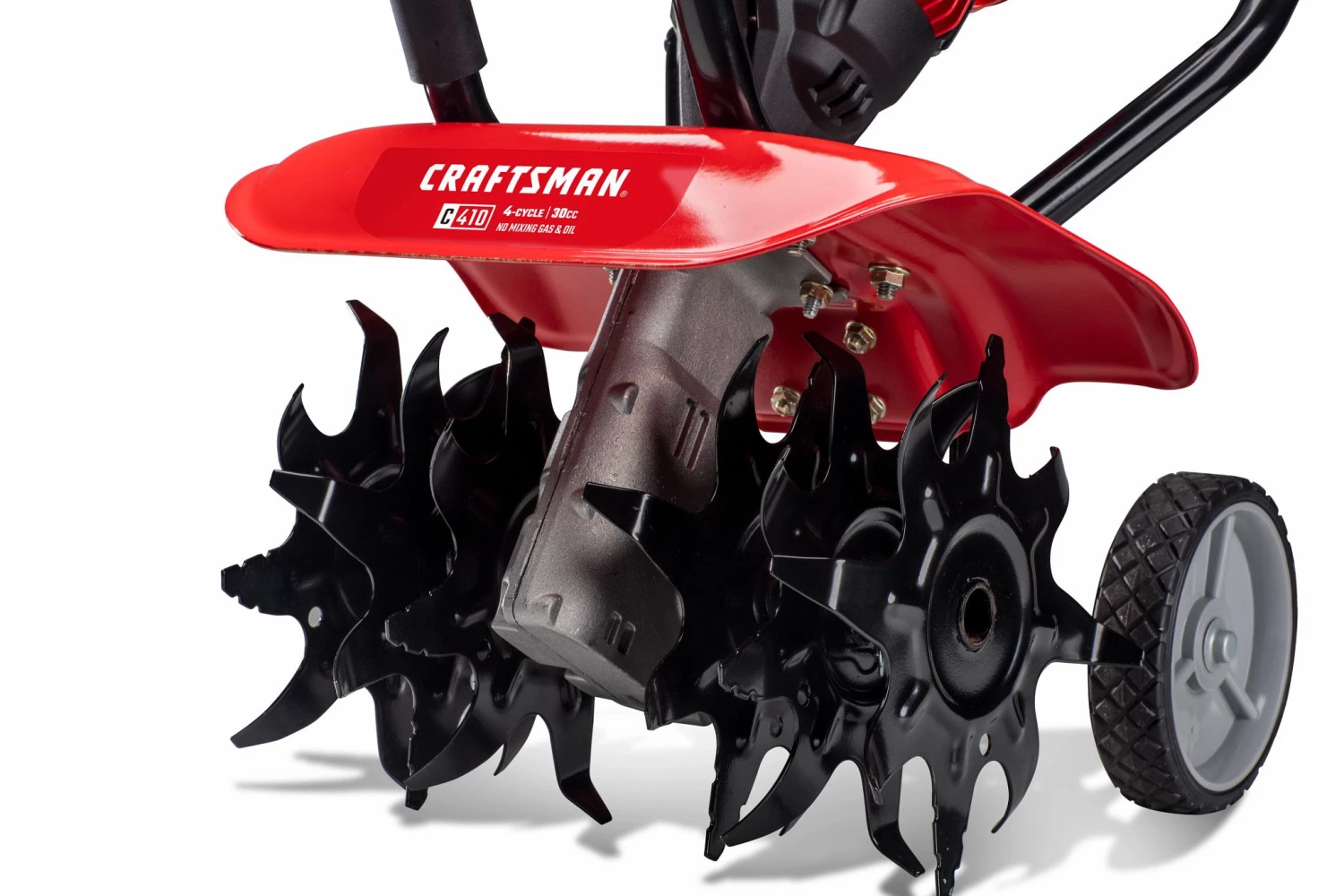 CRAFTSMAN Tillers & Cultivators C410 30-cc 4-cycle 12-in Forward-rotating Gas Cultivator 4 CRAFTSMAN Tillers & Cultivators C410 30-cc 4-cycle 12-in Forward-rotating Gas Cultivator - Image 4