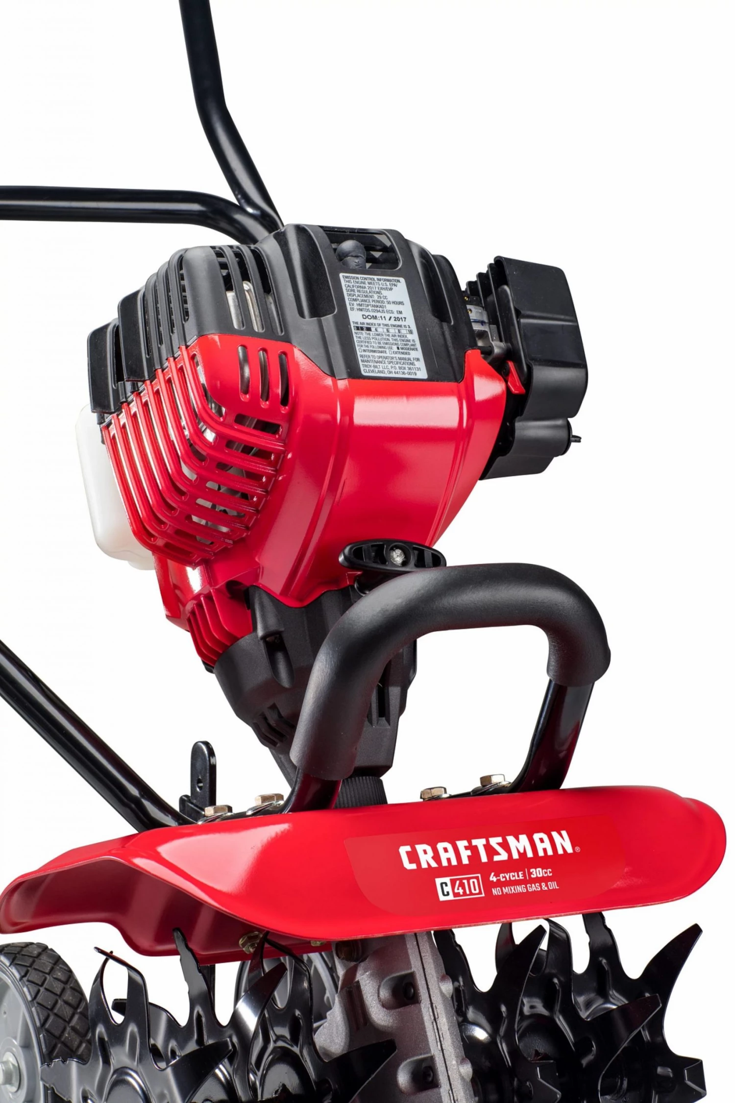 CRAFTSMAN Tillers & Cultivators C410 30-cc 4-cycle 12-in Forward-rotating Gas Cultivator 5 CRAFTSMAN Tillers & Cultivators C410 30-cc 4-cycle 12-in Forward-rotating Gas Cultivator - Image 5
