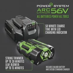 EGO Power Equipment Combo Kits POWER+ 2-Piece 56-Volt Cordless Power Equipment Combo Kit -Outdoor Tools & Equipment Fashion Store 16680314