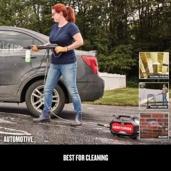 CRAFTSMAN Pressure Washers 1700-PSI 1.2-GPM Cold Water Electric Pressure Washer -Outdoor Tools & Equipment Fashion Store 16728325
