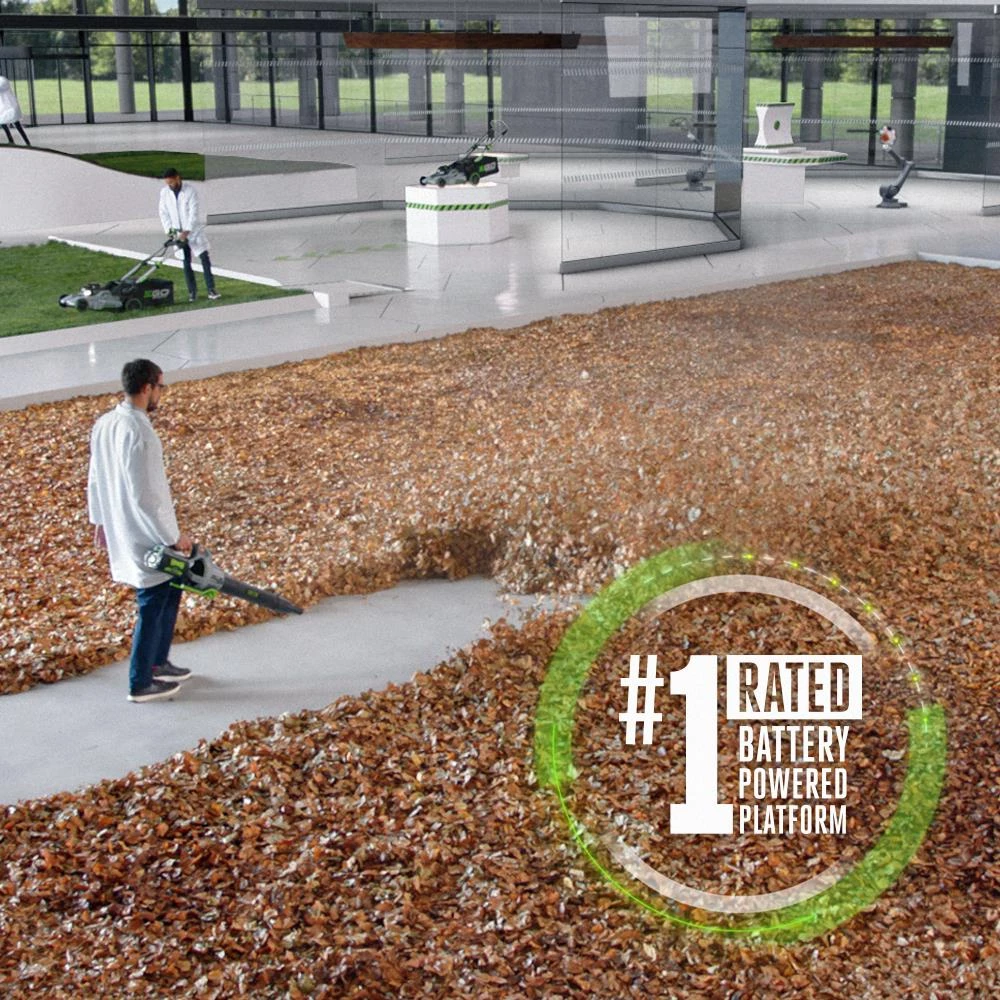 EGO Leaf Blowers POWER+ 56-volt 650-CFM Brushless Handheld Cordless Electric Leaf Blower (Tool Only) 3 EGO Leaf Blowers POWER+ 56-volt 650-CFM Brushless Handheld Cordless Electric Leaf Blower (Tool Only) - Image 3