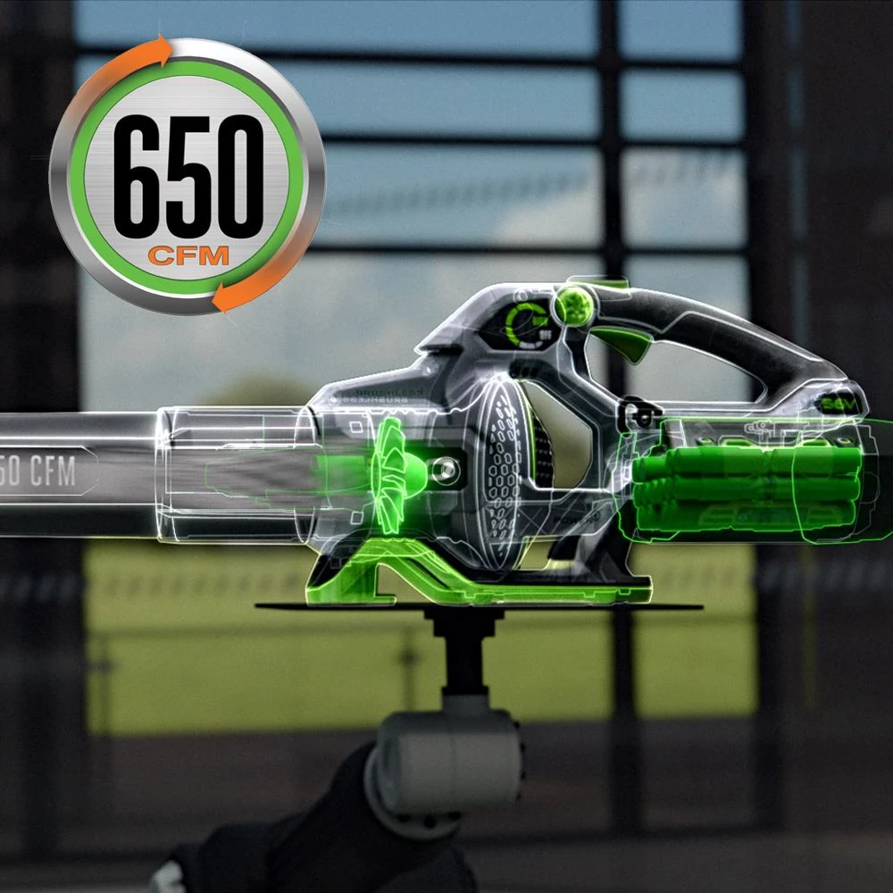 EGO Leaf Blowers POWER+ 56-volt 650-CFM Brushless Handheld Cordless Electric Leaf Blower (Tool Only) 4 EGO Leaf Blowers POWER+ 56-volt 650-CFM Brushless Handheld Cordless Electric Leaf Blower (Tool Only) - Image 4