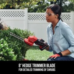 CRAFTSMAN Trimmers & Edgers 20-Volt Max 8-in Dual Cordless Electric Hedge Trimmer 1.5 Ah (Battery & Charger Included) 20 CRAFTSMAN Trimmers & Edgers 20-Volt Max 8-in Dual Cordless Electric Hedge Trimmer 1.5 Ah (Battery & Charger Included) -Outdoor Tools & Equipment Fashion Store 17851973