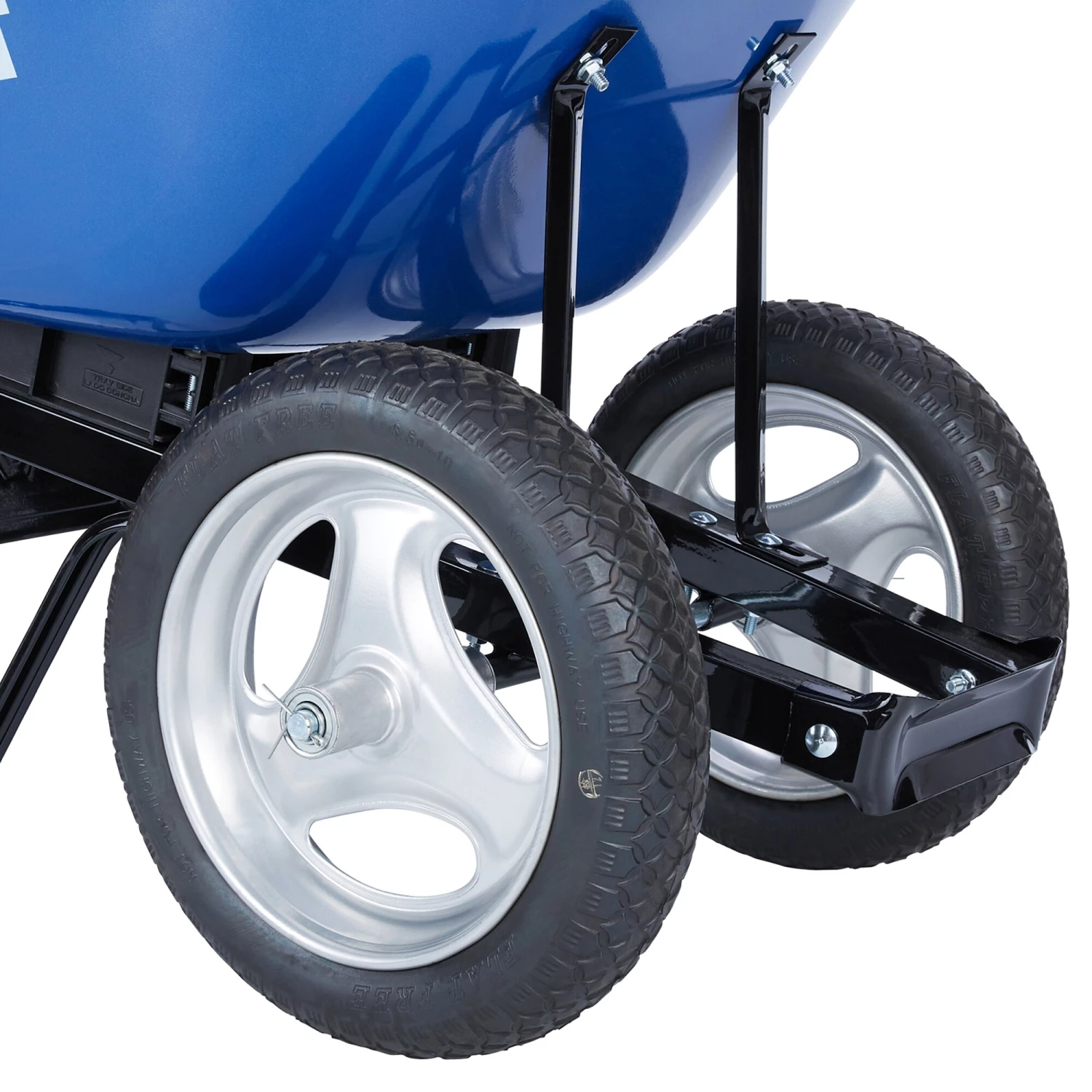 Kobalt Wheelbarrows & Yard Carts 7-cu ft Steel Wheelbarrow with Flat-Free Tire 2 Kobalt Wheelbarrows & Yard Carts 7-cu ft Steel Wheelbarrow with Flat-Free Tire - Image 2