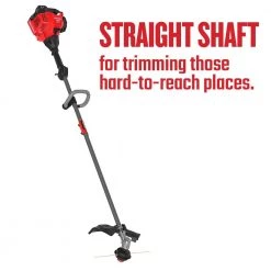 CRAFTSMAN Trimmers & Edgers WS2200 25-cc 2-Cycle 17-in Straight Shaft Gas String Trimmer with Attachment Capable and Edger Capable