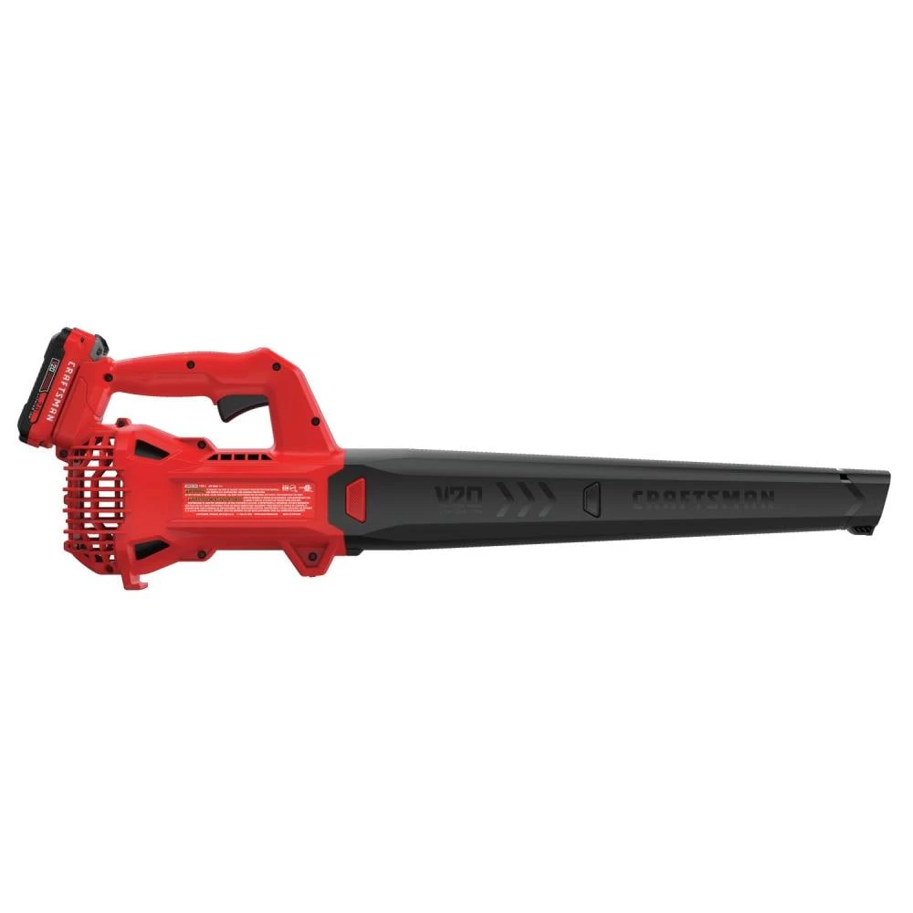 CRAFTSMAN Leaf Blowers 20-volt Max 200-CFM Handheld Cordless Electric Leaf Blower 2 Ah (Battery & Charger Included) 10 CRAFTSMAN Leaf Blowers 20-volt Max 200-CFM Handheld Cordless Electric Leaf Blower 2 Ah (Battery & Charger Included) - Image 10