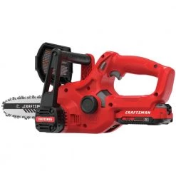 CRAFTSMAN Chainsaws & Pole Saws 20-Volt Max 10-in Cordless Electric Chainsaw 2 Ah (Battery & Charger Included) -Outdoor Tools & Equipment Fashion Store 40885459