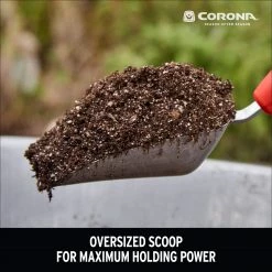 Corona Lawn & Garden Hand Tools ComfortGEL 6-in Stainless Steel Hand Scoop -Outdoor Tools & Equipment Fashion Store 40940226