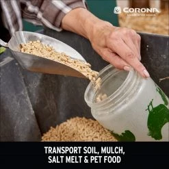 Corona Lawn & Garden Hand Tools ComfortGEL 6-in Stainless Steel Hand Scoop -Outdoor Tools & Equipment Fashion Store 40940228