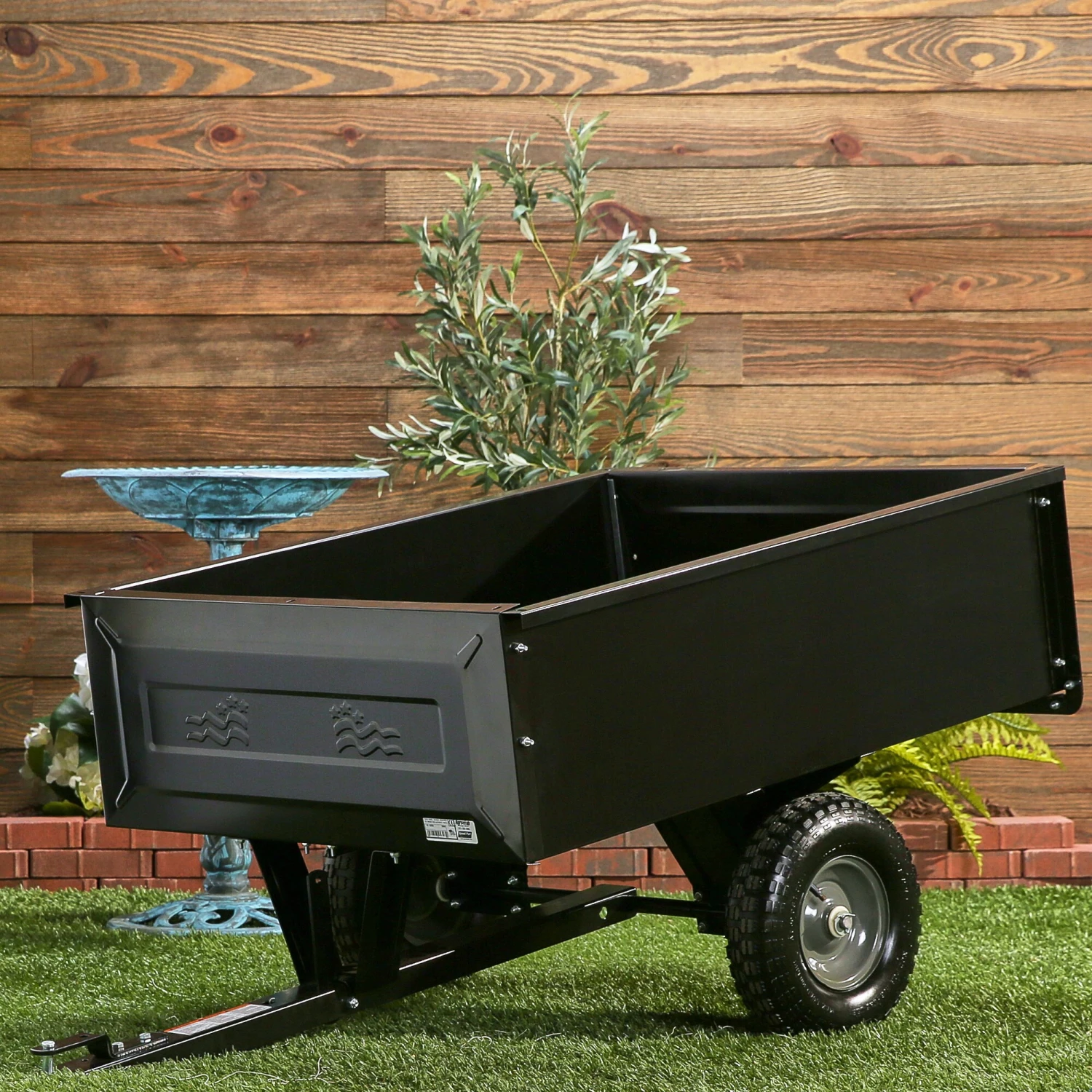 Agri-Fab Lawn Mowers 10-cu ft Steel Dump Cart 2 Agri-Fab Lawn Mowers 10-cu ft Steel Dump Cart - Image 2