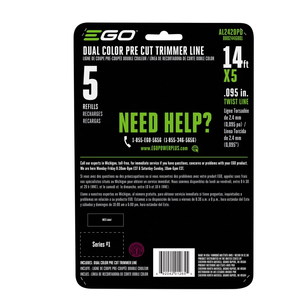 EGO Trimmers & Edgers 70-ft Spool 0.095-in Spooled Trimmer Line 2 EGO Trimmers & Edgers 70-ft Spool 0.095-in Spooled Trimmer Line - Image 2