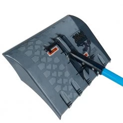 Shark Snow Shovel Lawn & Garden Hand Tools 18-in Poly Snow Shovel with 43-in Steel Handle -Outdoor Tools & Equipment Fashion Store 41870592