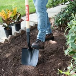 CRAFTSMAN Lawn & Garden Hand Tools 55-in Wood Handle Digging Shovel -Outdoor Tools & Equipment Fashion Store 42008643 scaled
