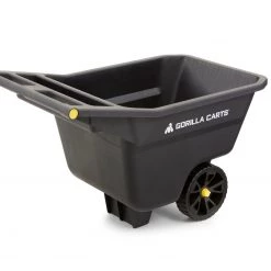 Gorilla Carts Wheelbarrows & Yard Carts 5-cu ft Plastic Yard Cart -Outdoor Tools & Equipment Fashion Store 42044745 scaled