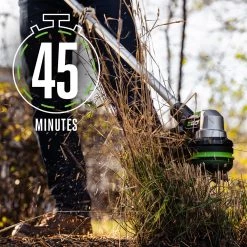 EGO Trimmers & Edgers POWER+ POWERLOAD 56-volt 15-in Telescopic Cordless String Trimmer with (Battery Included) -Outdoor Tools & Equipment Fashion Store 42143559