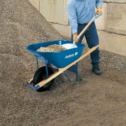 JACKSON Wheelbarrows & Yard Carts 6-cu ft Wheelbarrow Flat-free Tire(s) 9 JACKSON Wheelbarrows & Yard Carts 6-cu ft Wheelbarrow Flat-free Tire(s) -Outdoor Tools & Equipment Fashion Store 42344696