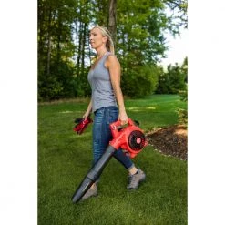 CRAFTSMAN Leaf Blowers B2000 25-cu cm 2-cycle 180-MPH 410-CFM Handheld Gas Leaf Blower -Outdoor Tools & Equipment Fashion Store 42384554