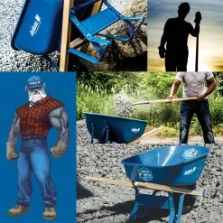 JACKSON Wheelbarrows & Yard Carts 6-cu ft Wheelbarrow Flat-free Tire(s) 11 JACKSON Wheelbarrows & Yard Carts 6-cu ft Wheelbarrow Flat-free Tire(s) -Outdoor Tools & Equipment Fashion Store 42393276 scaled