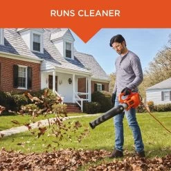 BLACK+DECKER Leaf Blowers 9-Amp 450-CFM 140-MPH Corded Electric Leaf Blower 30 BLACK+DECKER Leaf Blowers 9-Amp 450-CFM 140-MPH Corded Electric Leaf Blower -Outdoor Tools & Equipment Fashion Store 42427320