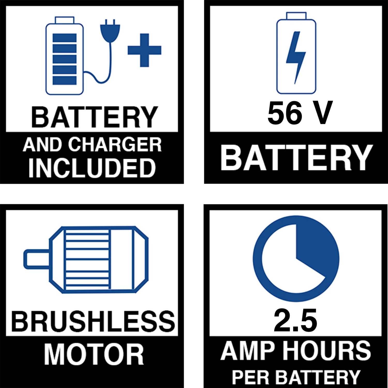 EGO Leaf Blowers POWER+ 530-CFM 56-volt 530-CFM Brushless Handheld Cordless Electric Leaf Blower 2.5 Ah (Battery & Charger Included) 2 EGO Leaf Blowers POWER+ 530-CFM 56-volt 530-CFM Brushless Handheld Cordless Electric Leaf Blower 2.5 Ah (Battery & Charger Included) - Image 2