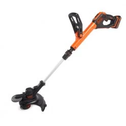 BLACK+DECKER Trimmers & Edgers EASYFEED 20-Volt Max 12-in Straight Cordless String Trimmer With Edger Capable (Battery Included) -Outdoor Tools & Equipment Fashion Store 42511013