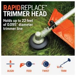 Husqvarna Trimmers & Edgers 128LD 28-cc 2-Cycle 17-in Straight Shaft Gas String Trimmer with Attachment Capable -Outdoor Tools & Equipment Fashion Store 42609683