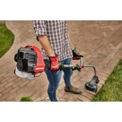 CRAFTSMAN Trimmers & Edgers WC2200 25-cc 2-Cycle 17-in Curved Shaft Gas String Trimmer with Attachment Capable and Edger Capable -Outdoor Tools & Equipment Fashion Store 42706955