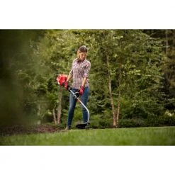 CRAFTSMAN Trimmers & Edgers WC2200 25-cc 2-Cycle 17-in Curved Shaft Gas String Trimmer with Attachment Capable and Edger Capable -Outdoor Tools & Equipment Fashion Store 42706956