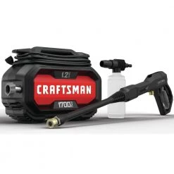 CRAFTSMAN Pressure Washers 1700-PSI 1.2-GPM Cold Water Electric Pressure Washer -Outdoor Tools & Equipment Fashion Store 42707903