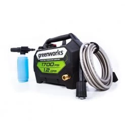 Greenworks Pressure Washers 1700-PSI 1.2-GPM Cold Water Electric Pressure Washer -Outdoor Tools & Equipment Fashion Store 42708332