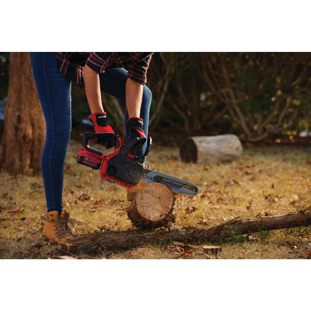 CRAFTSMAN Chainsaws & Pole Saws V20 20-Volt 12-in Brushless Cordless Electric Chainsaw (Battery Not Included) 6 CRAFTSMAN Chainsaws & Pole Saws V20 20-Volt 12-in Brushless Cordless Electric Chainsaw (Battery Not Included) - Image 6