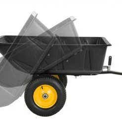 Polar Lawn Mowers 10-cu ft Poly Dump Cart -Outdoor Tools & Equipment Fashion Store 43218039 scaled